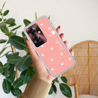 Be Loved Customize Anti Yellow Case Peach For Oppo F25 Pro 5G