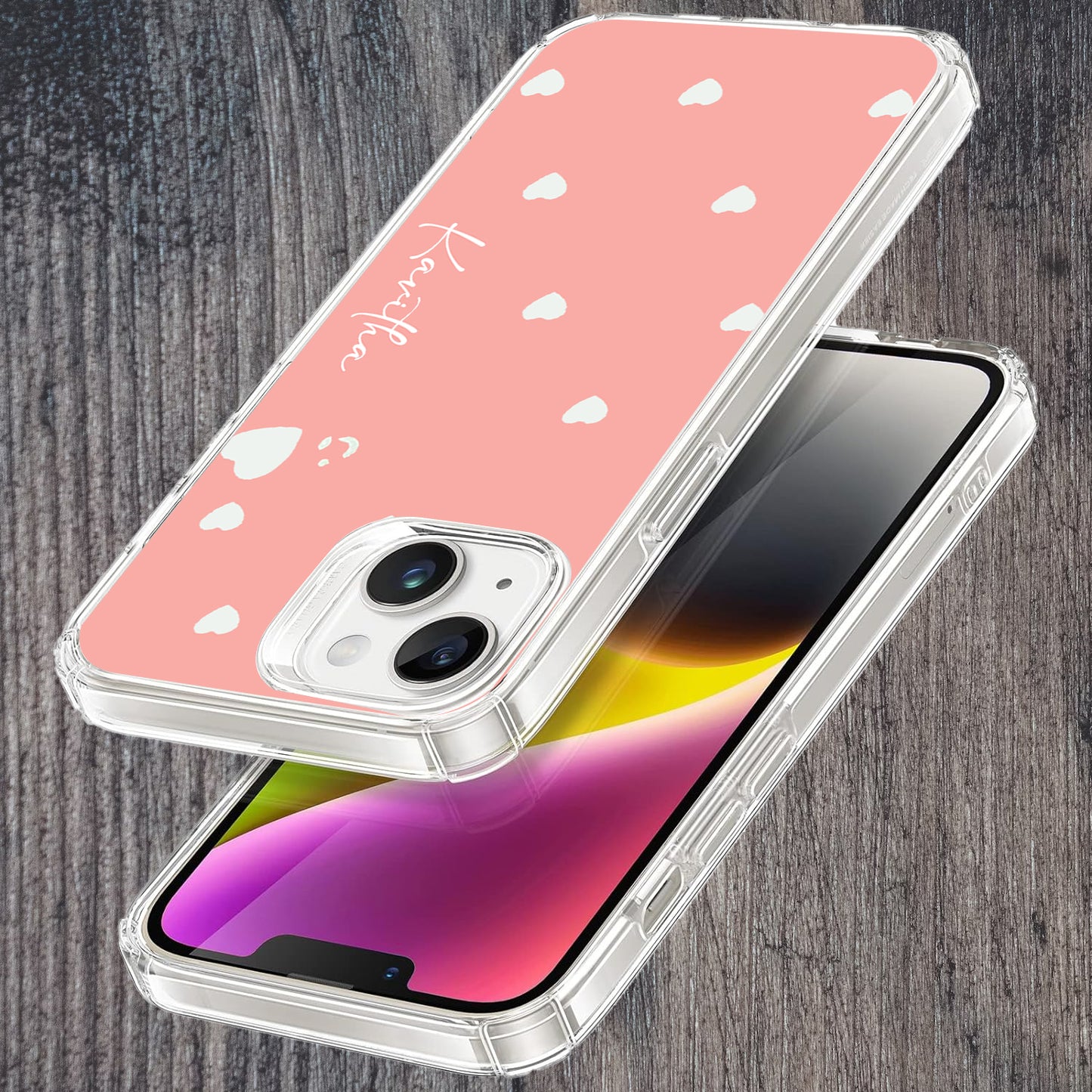 Be Loved Customize Transparent Silicon Case Peach For Oppo ShopOnCliQ