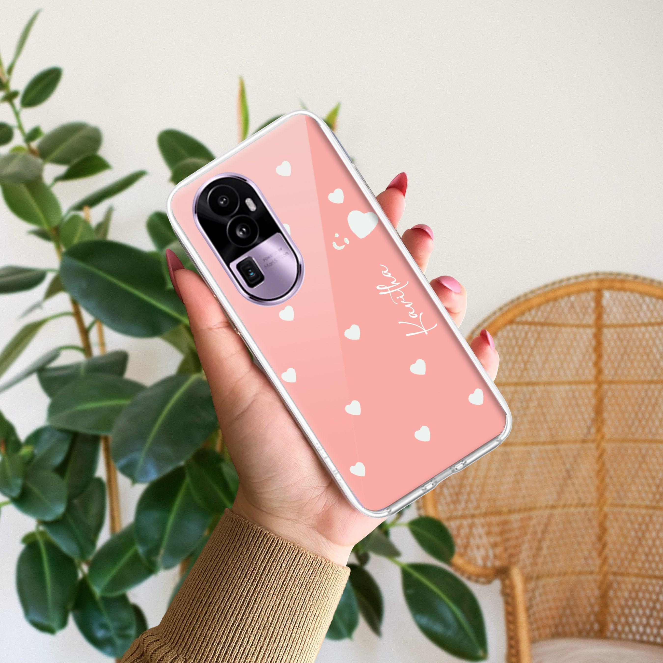 Be Loved Customize Transparent Silicon Case Peach For Oppo - ShopOnCliQ
