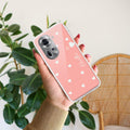 Be Loved Customize Anti Yellow Case Peach For Oppo Reno 11 5G