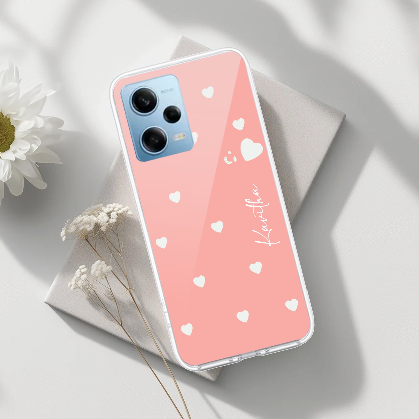 Be Loved Customize Transparent Silicon Case Peach For Poco - ShopOnCliQ