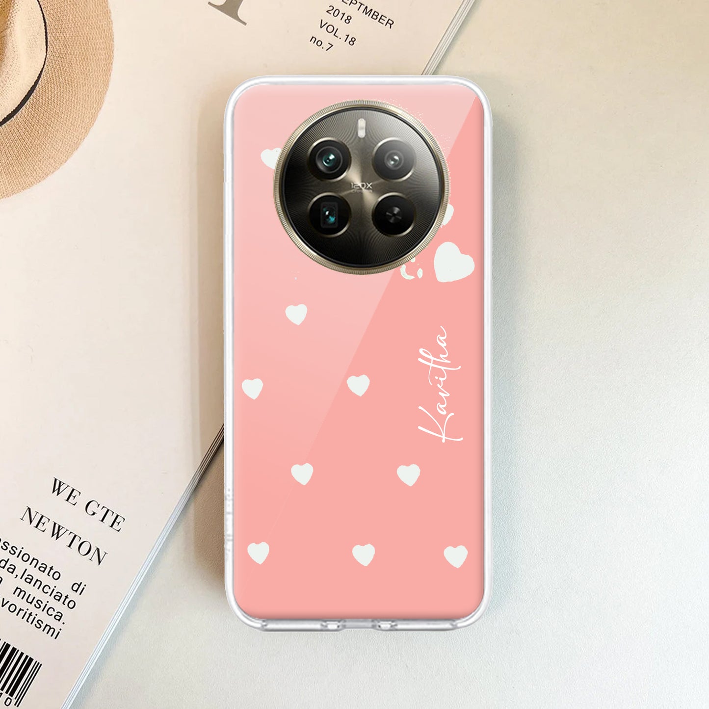 Be Loved Customize Transparent Silicon Case Peach For Realme/Narzo - ShopOnCliQ