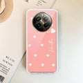 Be Loved Customize Transparent Silicon Case Peach For Realme 11 Pro+ 5G