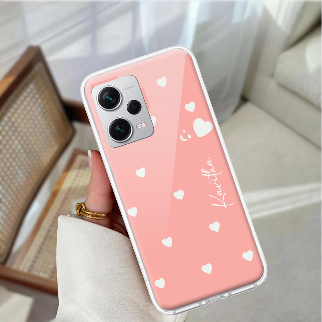 Be Loved Customize Transparent Silicon Case Peach For Redmi/Xiaomi - ShopOnCliQ