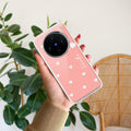 Be Loved Customize Transparent Silicon Case Peach For Vivo X100 5G