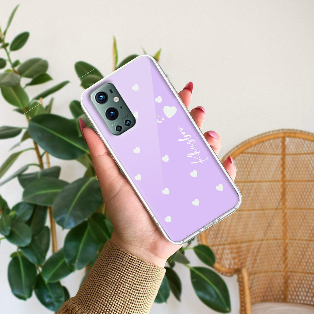 Be Loved Customize Transparent Silicon Case Purple For OnePlus - ShopOnCliQ