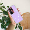 Be Loved Customize Anti Yellow Case Purple For Oppo F25 Pro 5G