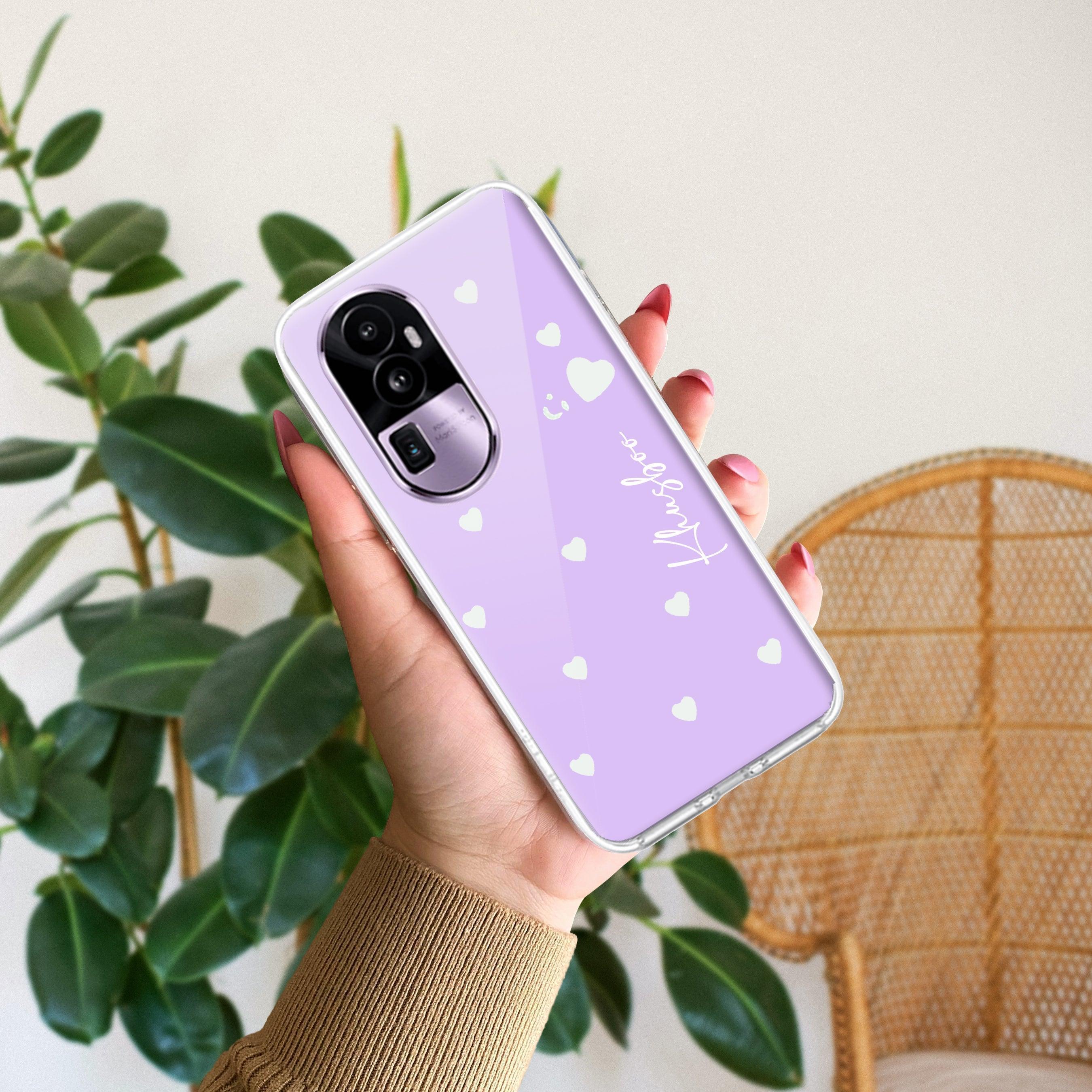 Be Loved Customize Transparent Silicon Case Purple For Oppo - ShopOnCliQ