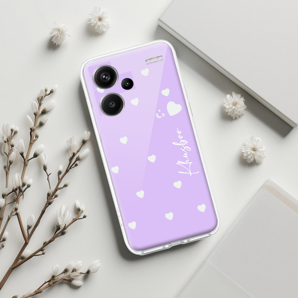 Be Loved Customize Transparent Silicon Case Purple For Redmi/Xiaomi - ShopOnCliQ