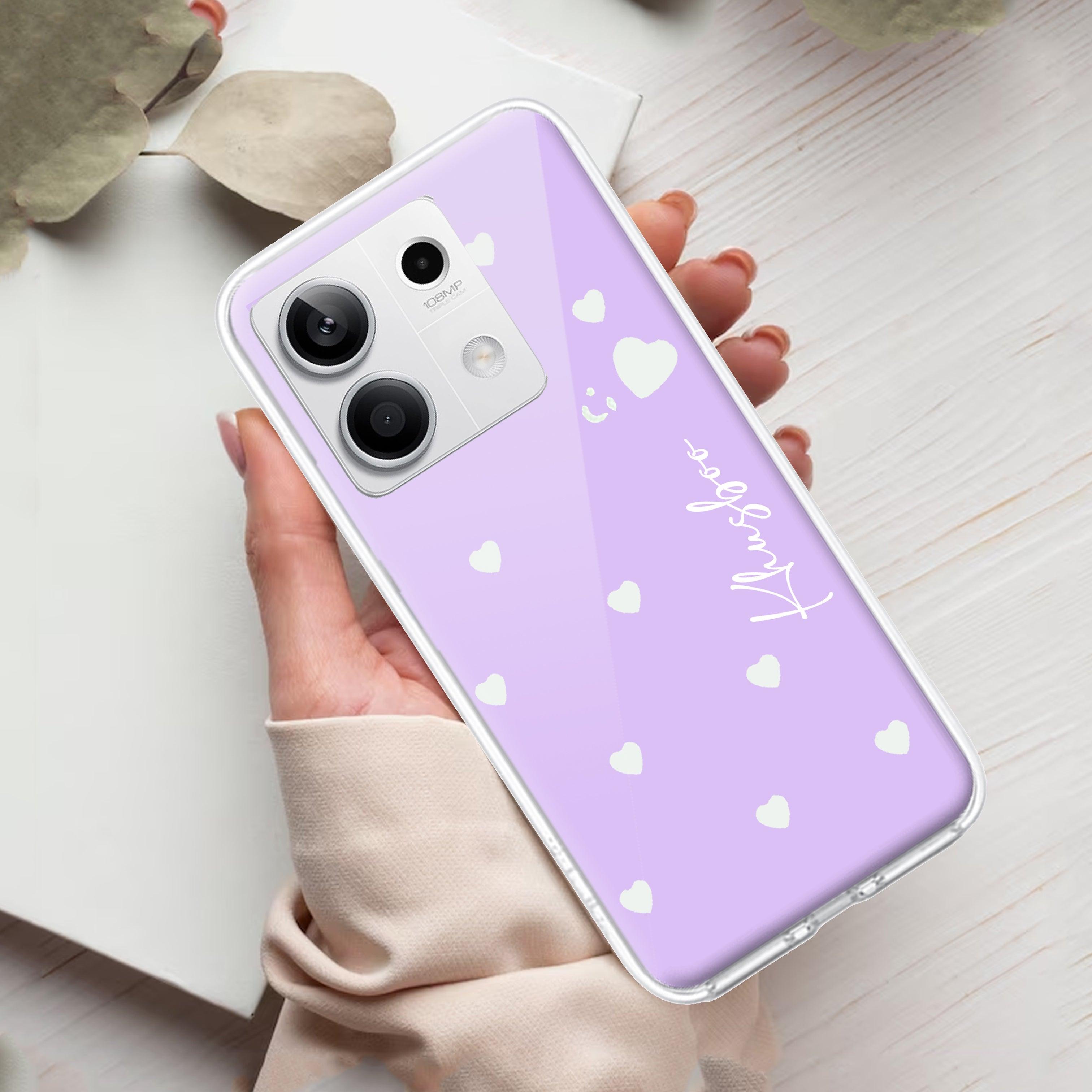 Be Loved Customize Transparent Silicon Case Purple For Redmi/Xiaomi - ShopOnCliQ