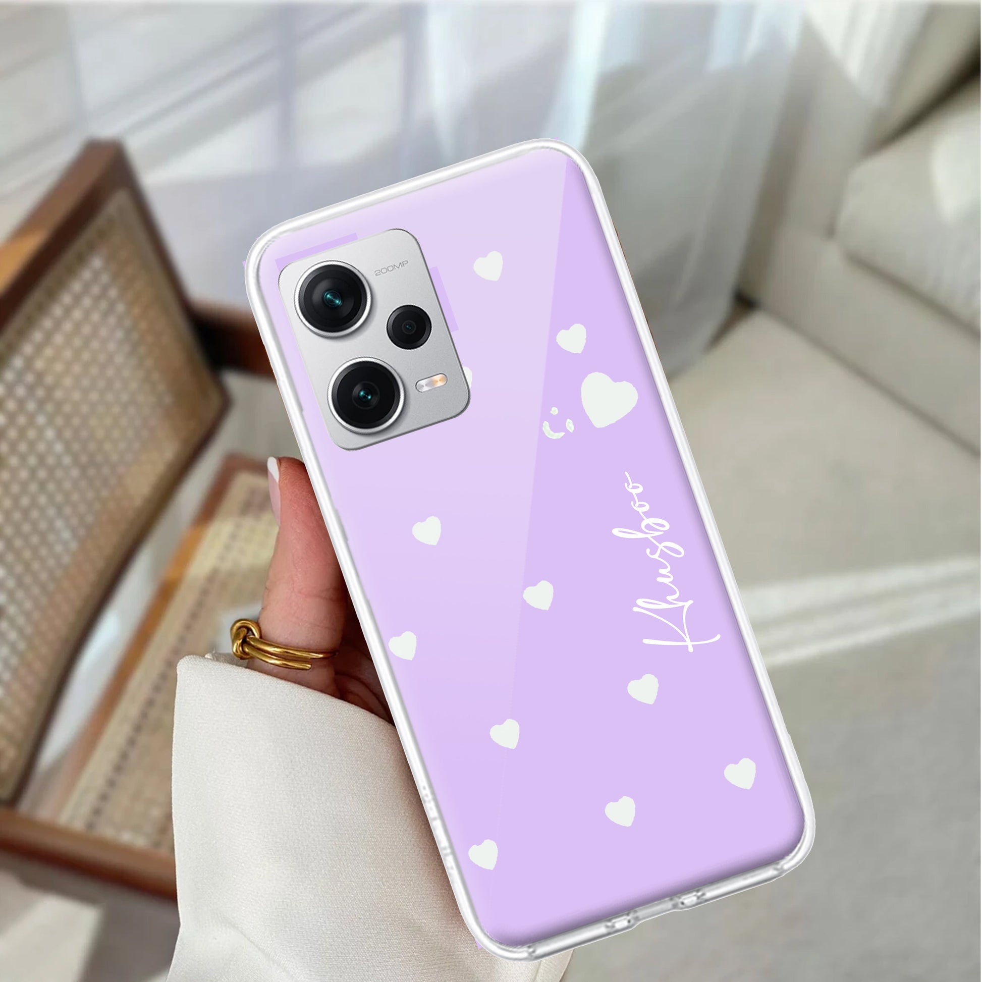 Be Loved Customize Transparent Silicon Case Purple For Redmi/Xiaomi ShopOnCliQ