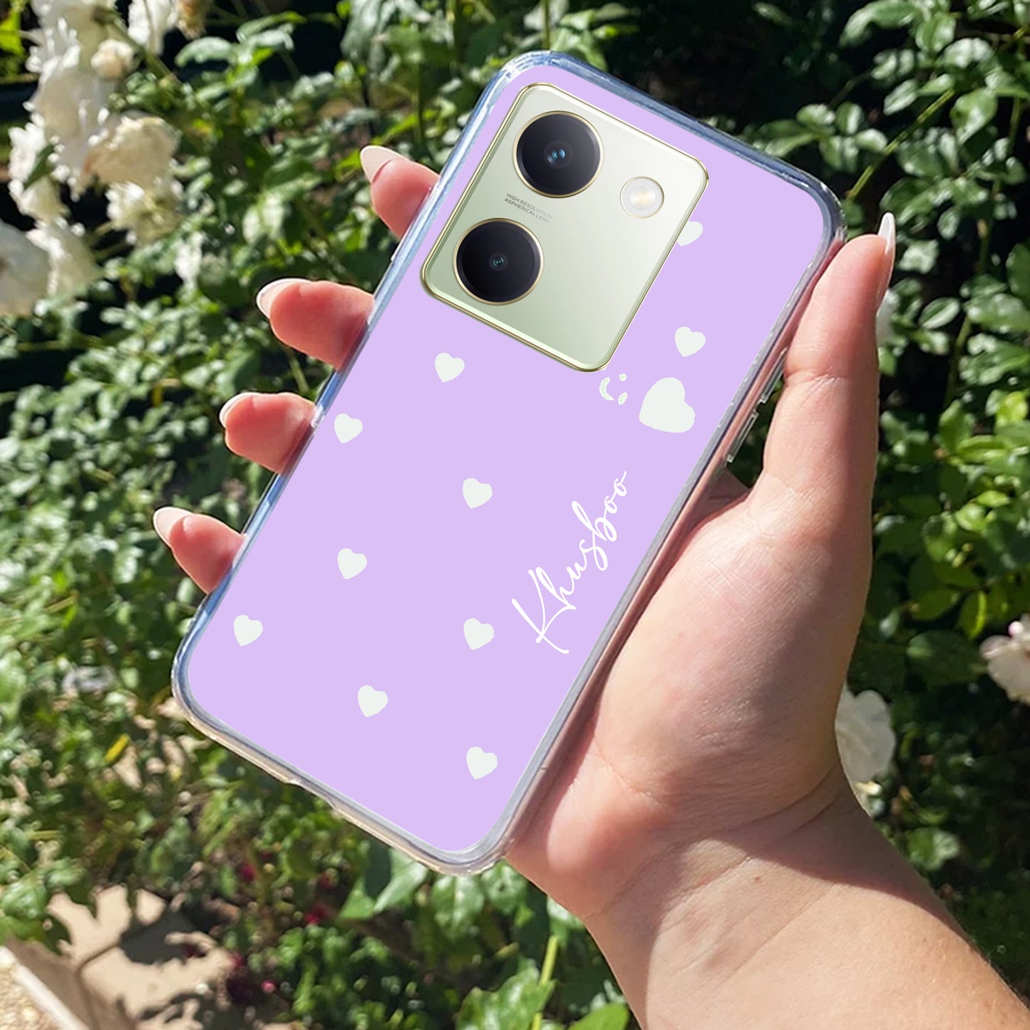 Be Loved Customize Transparent Silicon Case Purple For Vivo ShopOnCliQ