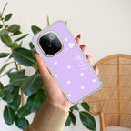 Be Loved Customize Transparent Silicon Case Purple For Vivo Y100 5G /  Vivo Y100A 5G