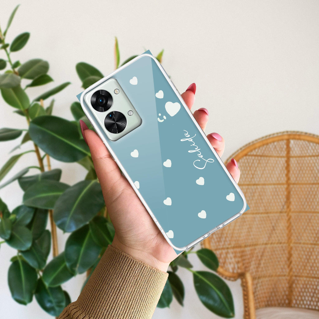 Be Loved Customize Transparent Silicon Case Sky Blue For OnePlus - ShopOnCliQ