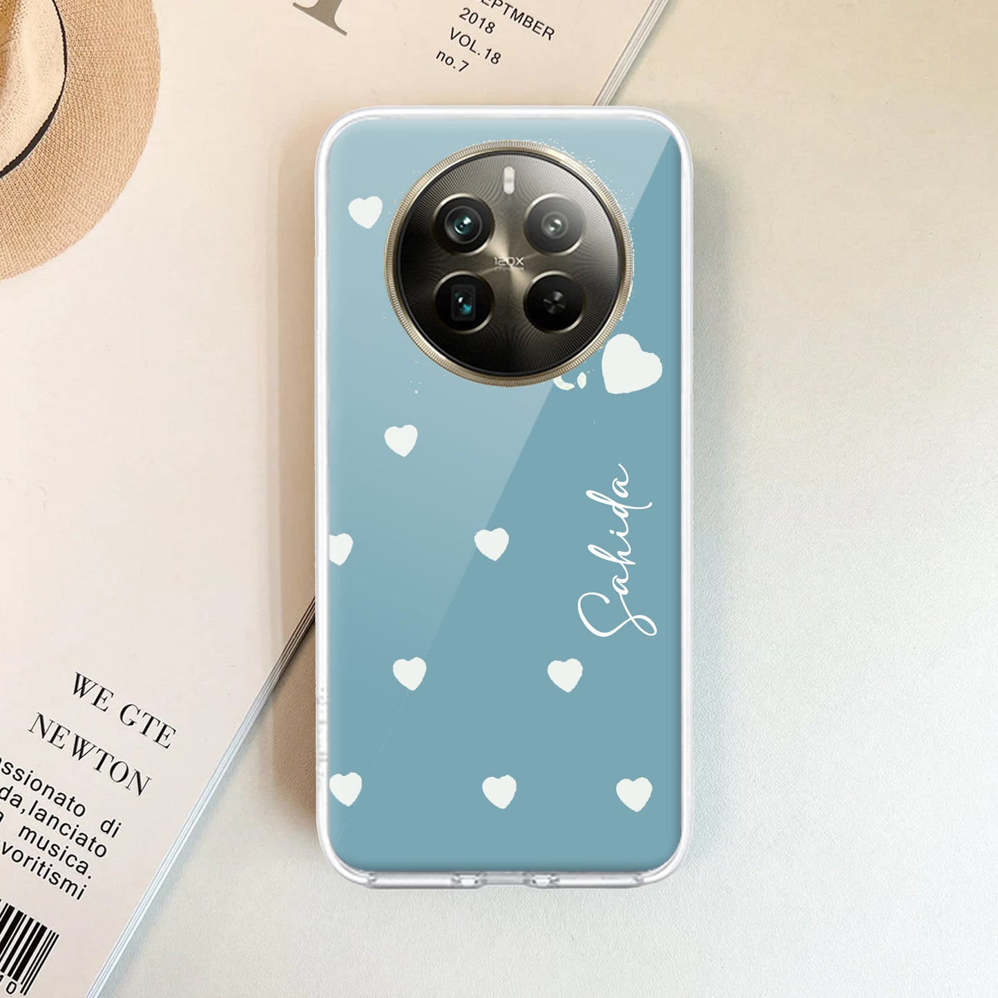 Be Loved Customize Transparent Silicon Case Sky Blue For Realme/Narzo ShopOnCliQ