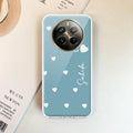 Be Loved Customize Transparent Silicon Case Sky Blue For Realme 11 Pro+ 5G