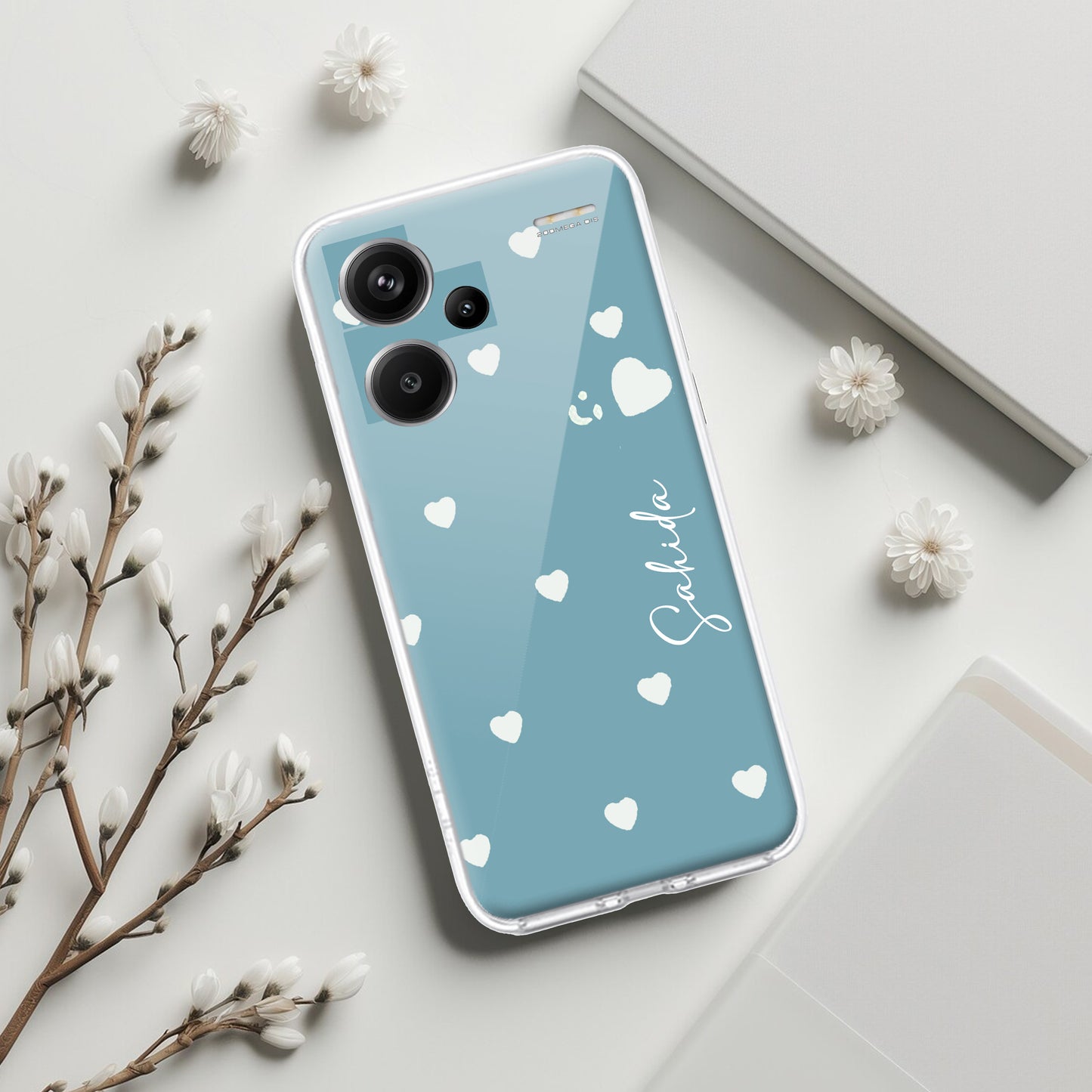 Be Loved Customize Transparent Silicon Case Sky Blue For Redmi/Xiaomi ShopOnCliQ