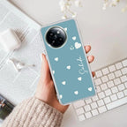 Be Loved Customize Transparent Silicon Case Sky Blue For Redmi Note 11 Pro / Redmi Note 11 Pro Plus 5G