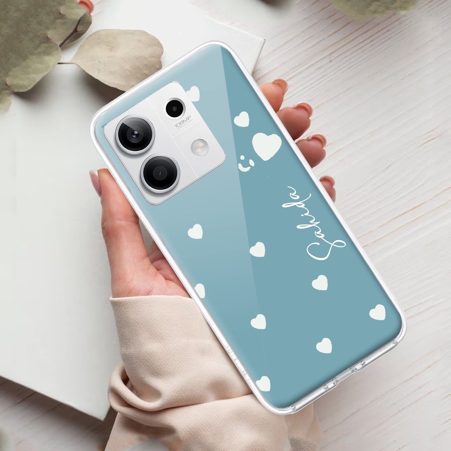 Be Loved Customize Transparent Silicon Case Sky Blue For Redmi/Xiaomi ShopOnCliQ