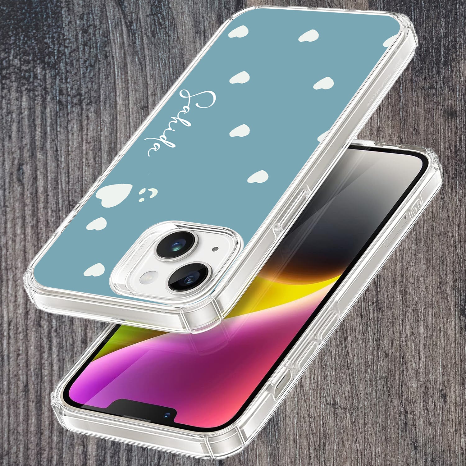 Be Loved Customize Transparent Silicon Case Sky Blue For Redmi/Xiaomi ShopOnCliQ