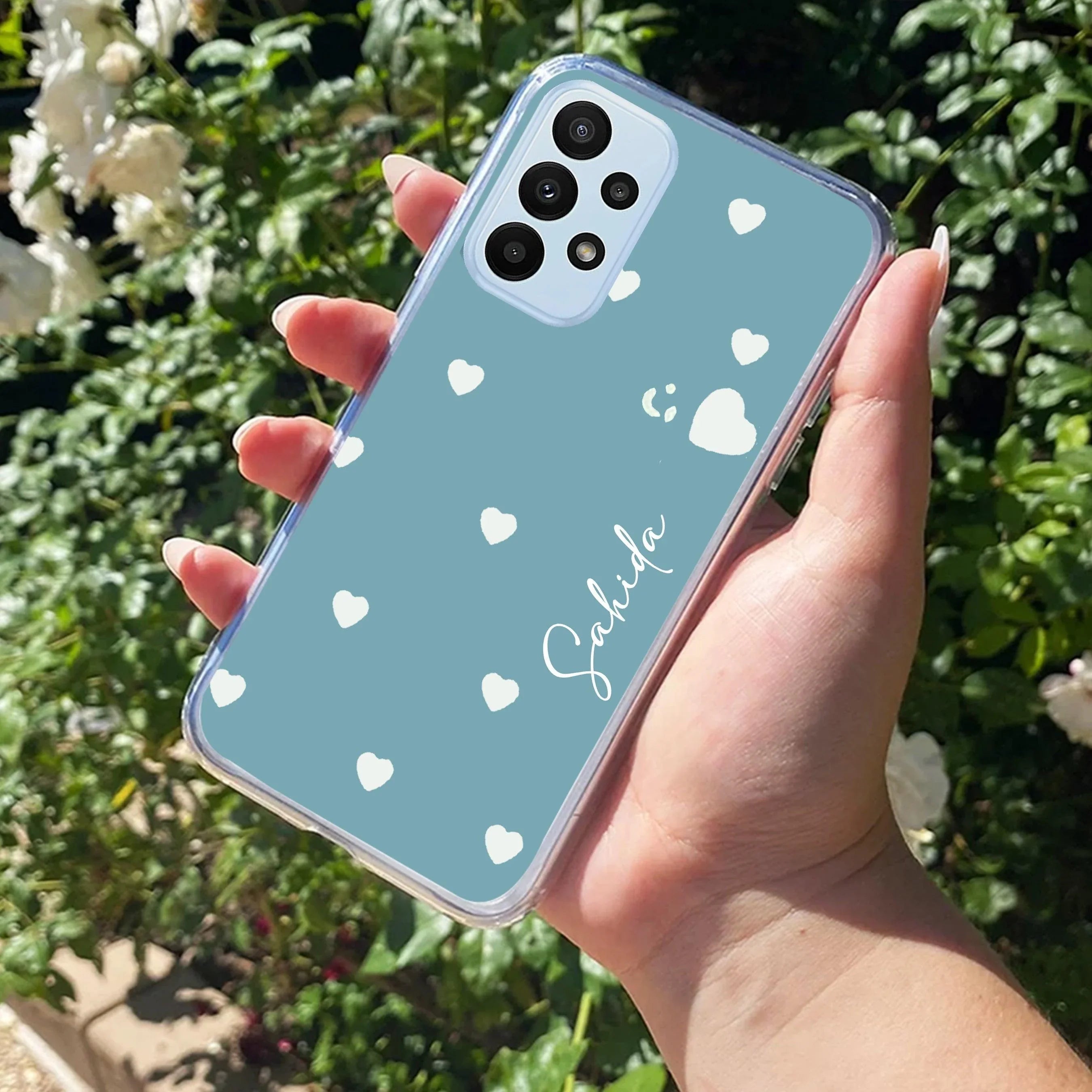 Be Loved Customize Transparent Silicon Case Sky Blue For Samsung - ShopOnCliQ