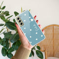 Be Loved Customize Transparent Silicon Case Sky Blue For Samsung Galaxy S21