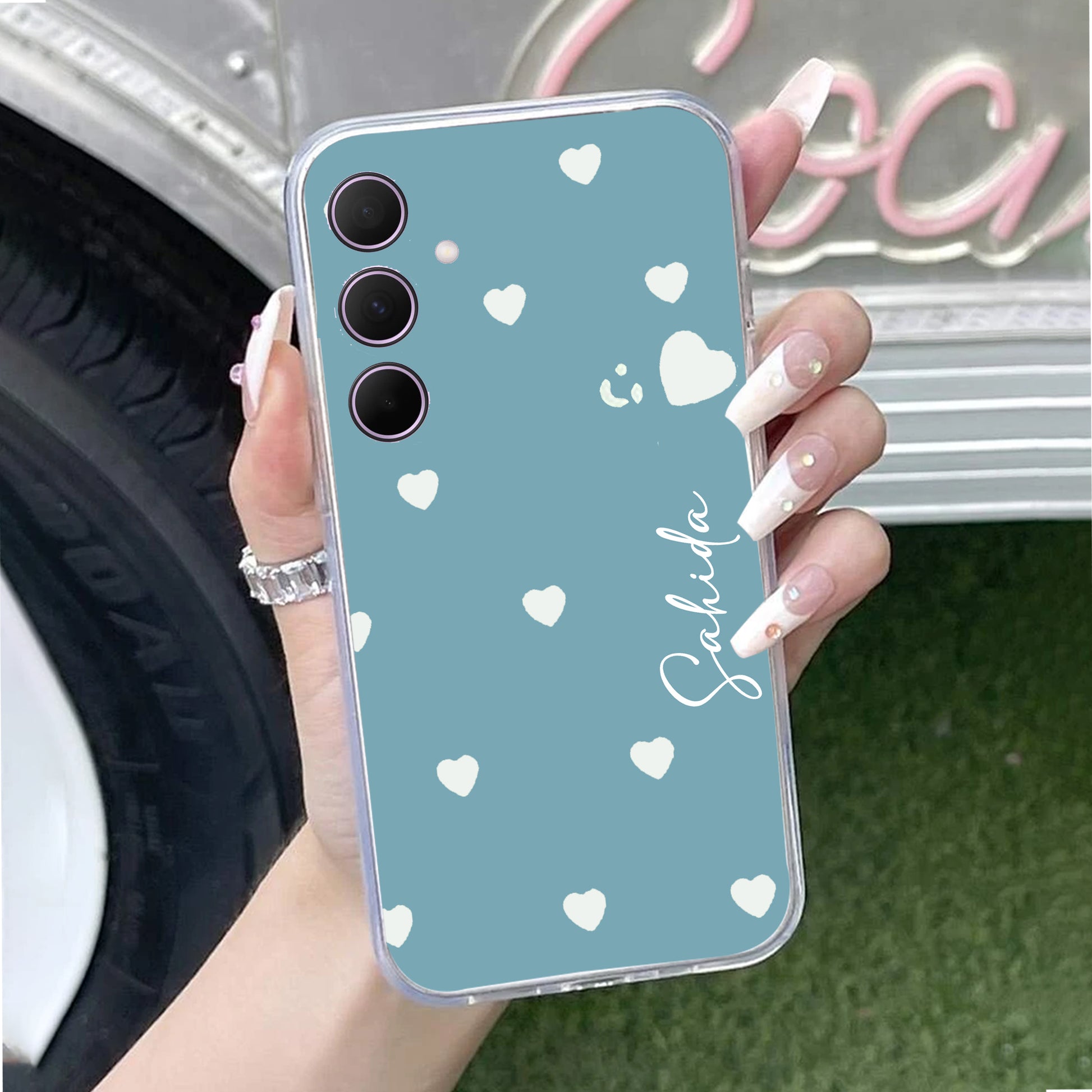 Be Loved Customize Transparent Silicon Case Sky Blue For Samsung ShopOnCliQ