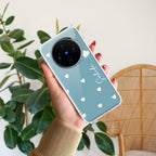 Be Loved Customize Transparent Silicon Case Sky Blue For Vivo Y16