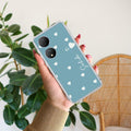 Be Loved Customize Transparent Silicon Case Sky Blue For Vivo Y100 5G /  Vivo Y100A 5G