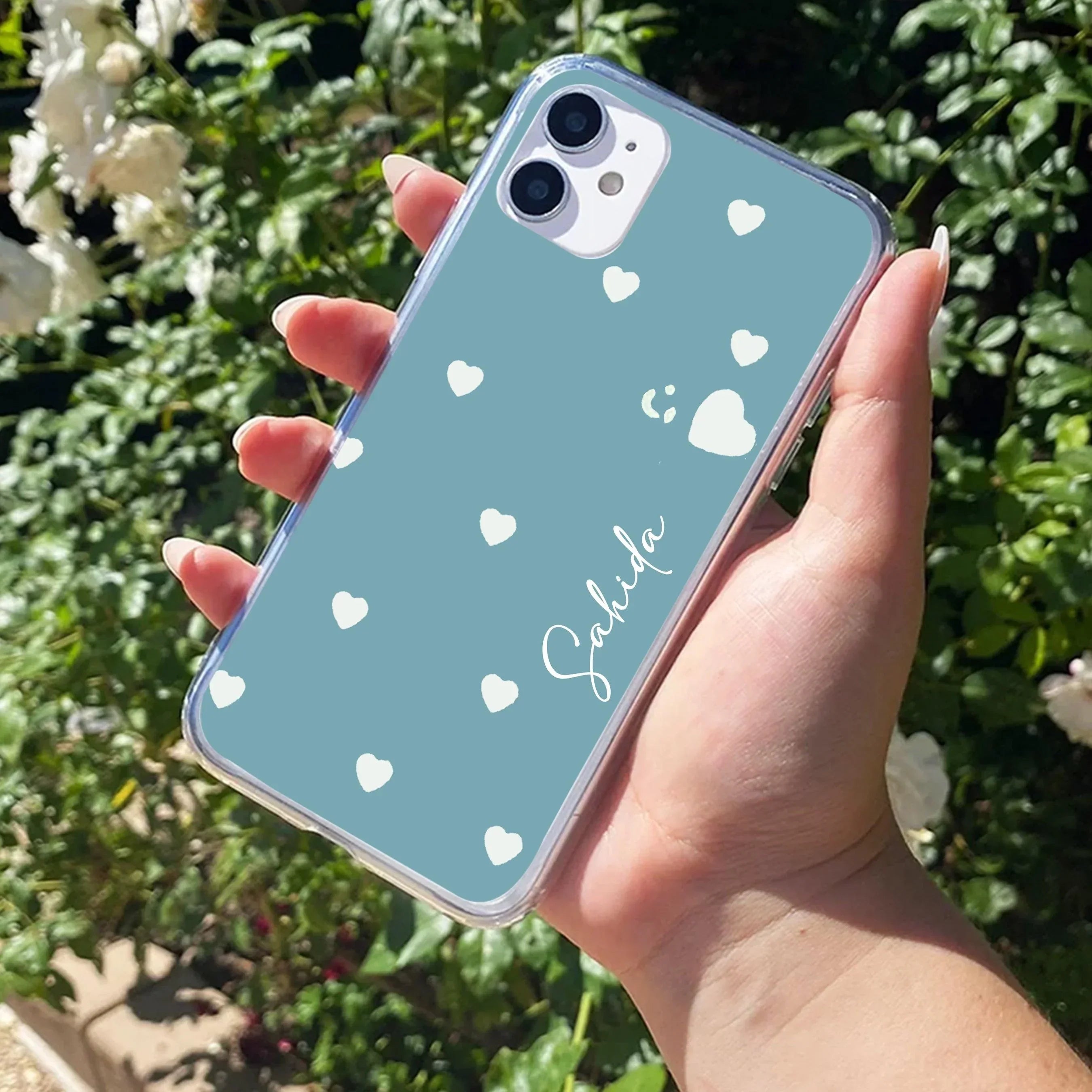 Be Loved Customize Transparent Silicon Case Sky Blue For Google Pixel 9 Pro XL