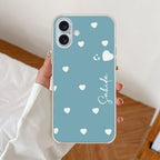 Be Loved Customize Anti Yellow Case Sky Blue For iPhone 16 Plus