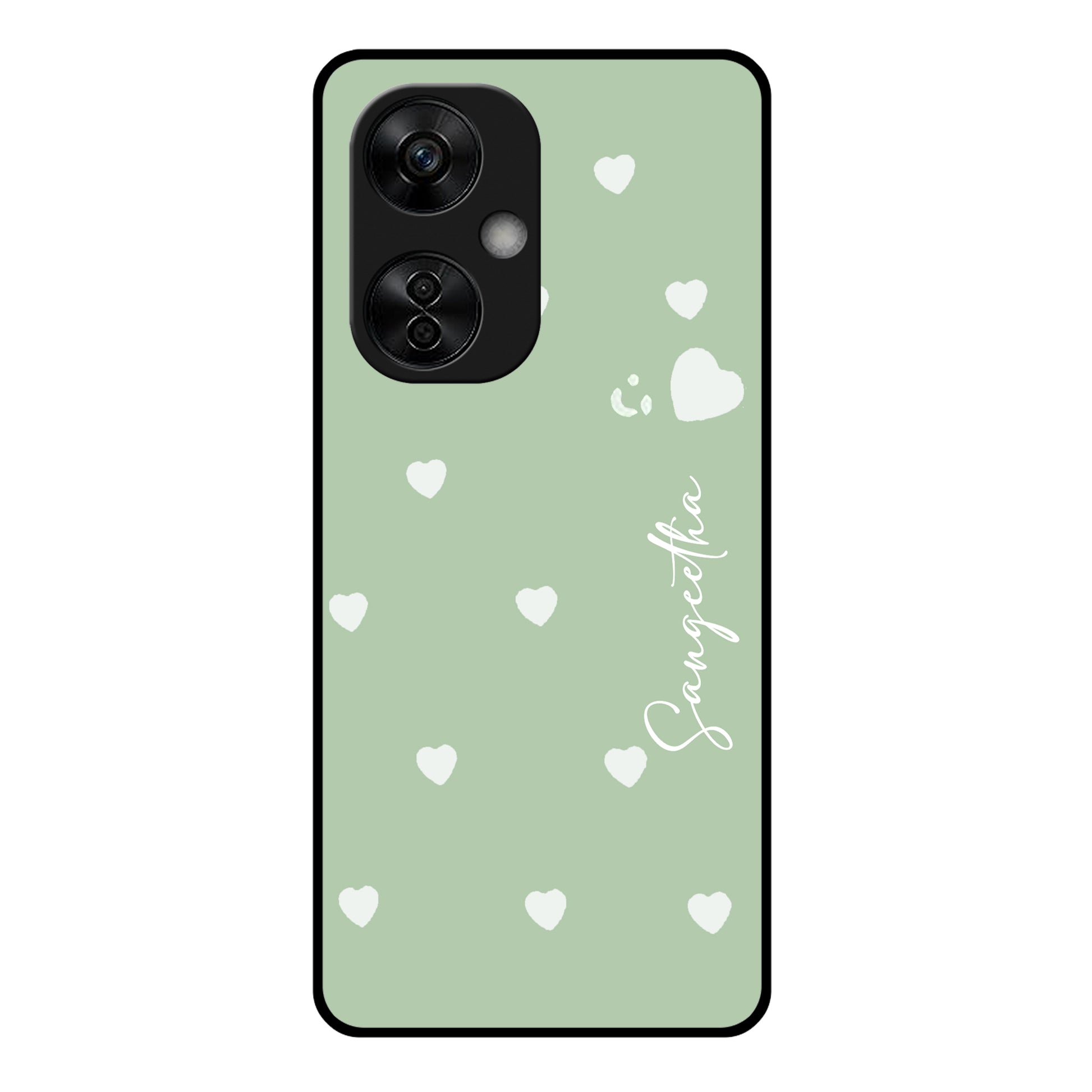 Be Loved Glossy Customised Metal Case Cover Mint Green For OnePlus ShopOnCliQ