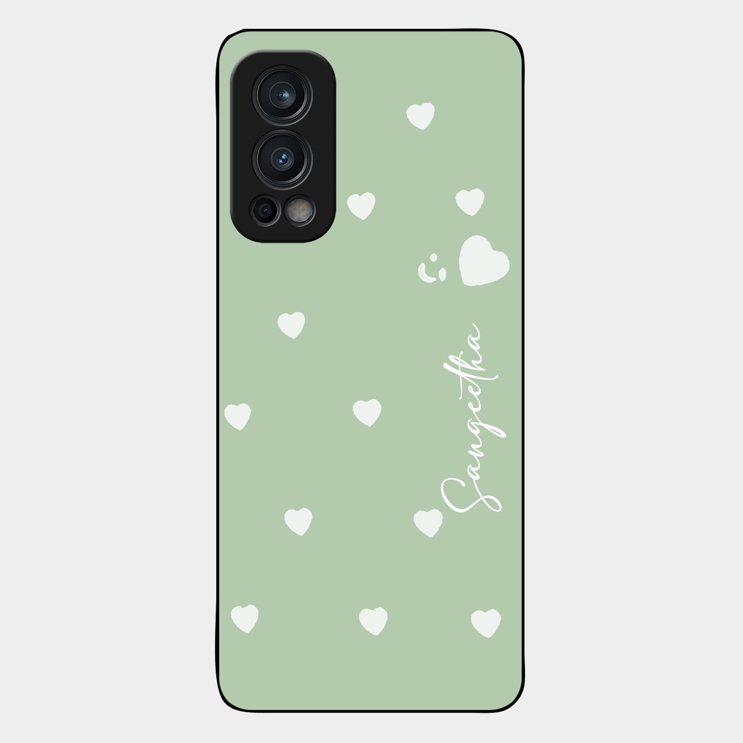 Be Loved Glossy Customised Metal Case Cover Mint Green For OnePlus ShopOnCliQ