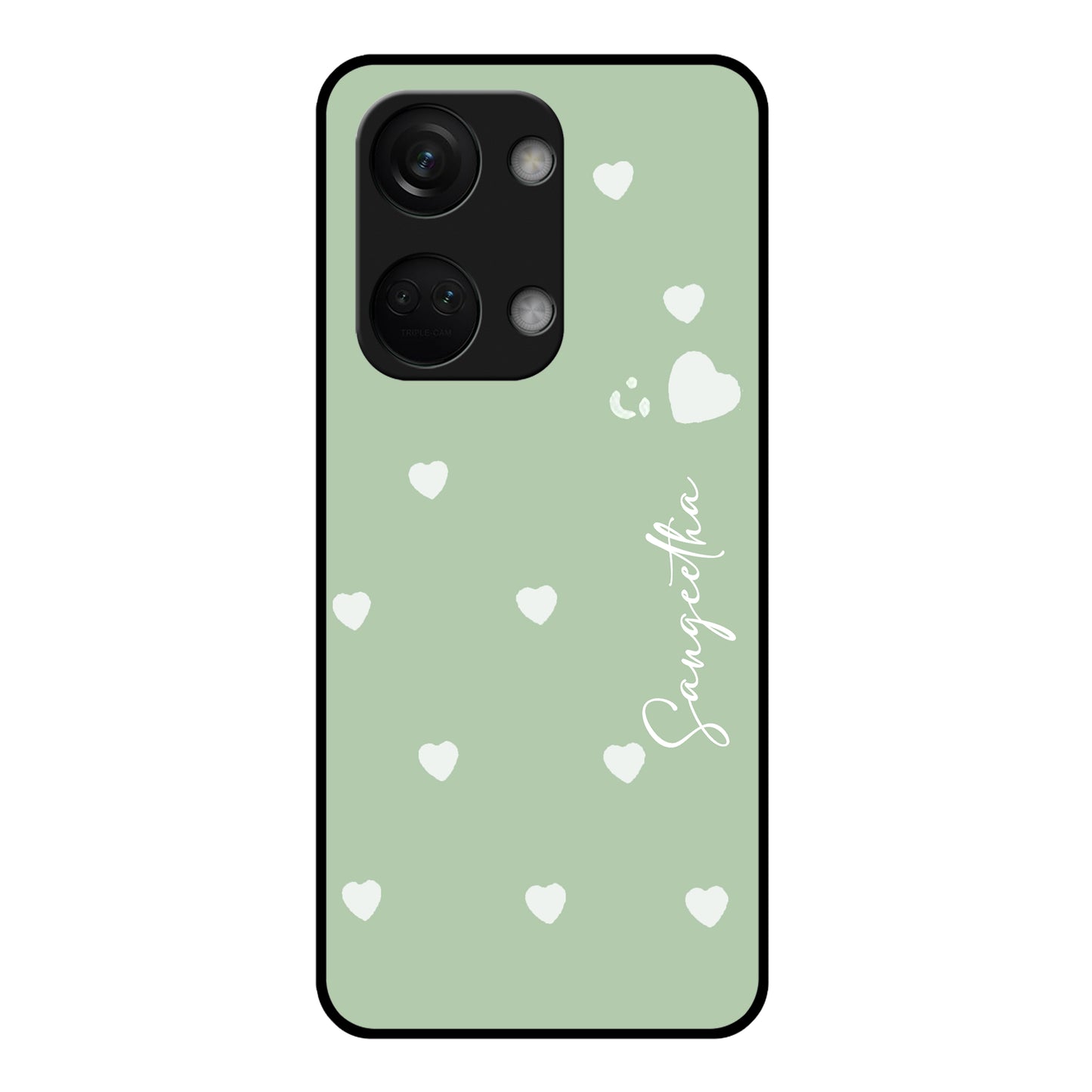 Be Loved Glossy Customised Metal Case Cover Mint Green For OnePlus ShopOnCliQ