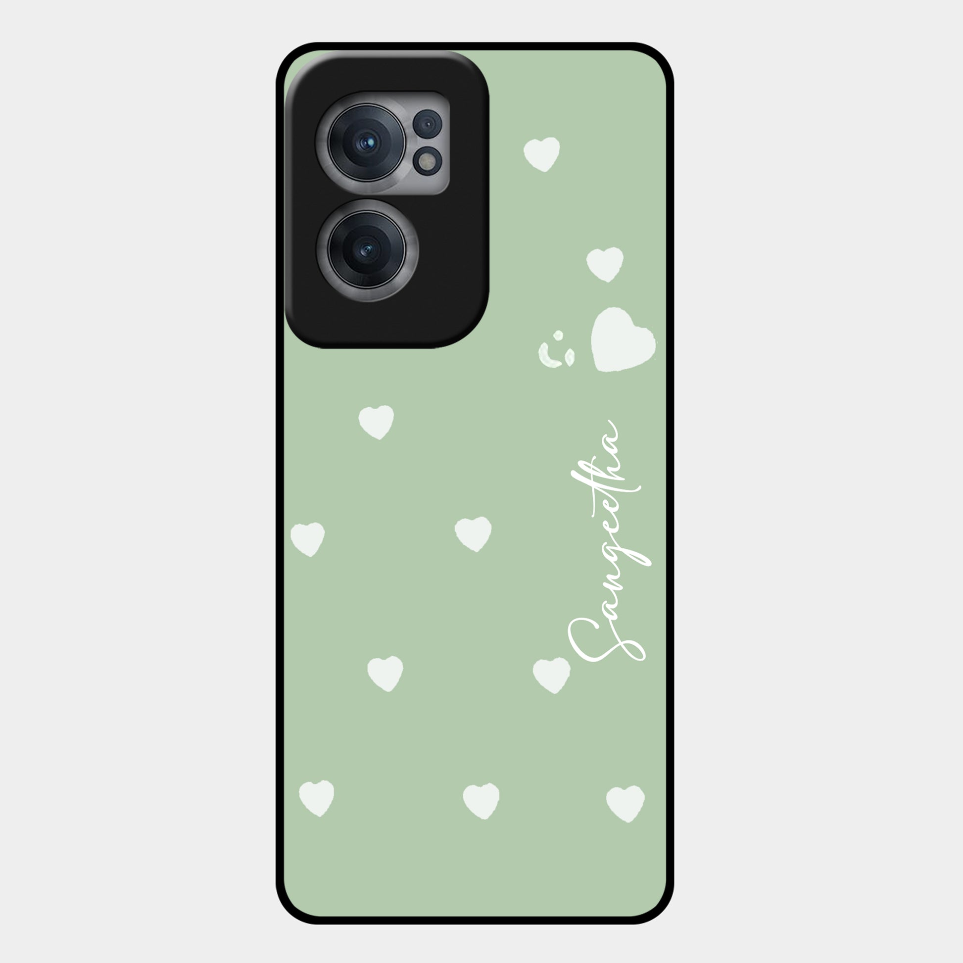 Be Loved Glossy Customised Metal Case Cover Mint Green For OnePlus ShopOnCliQ