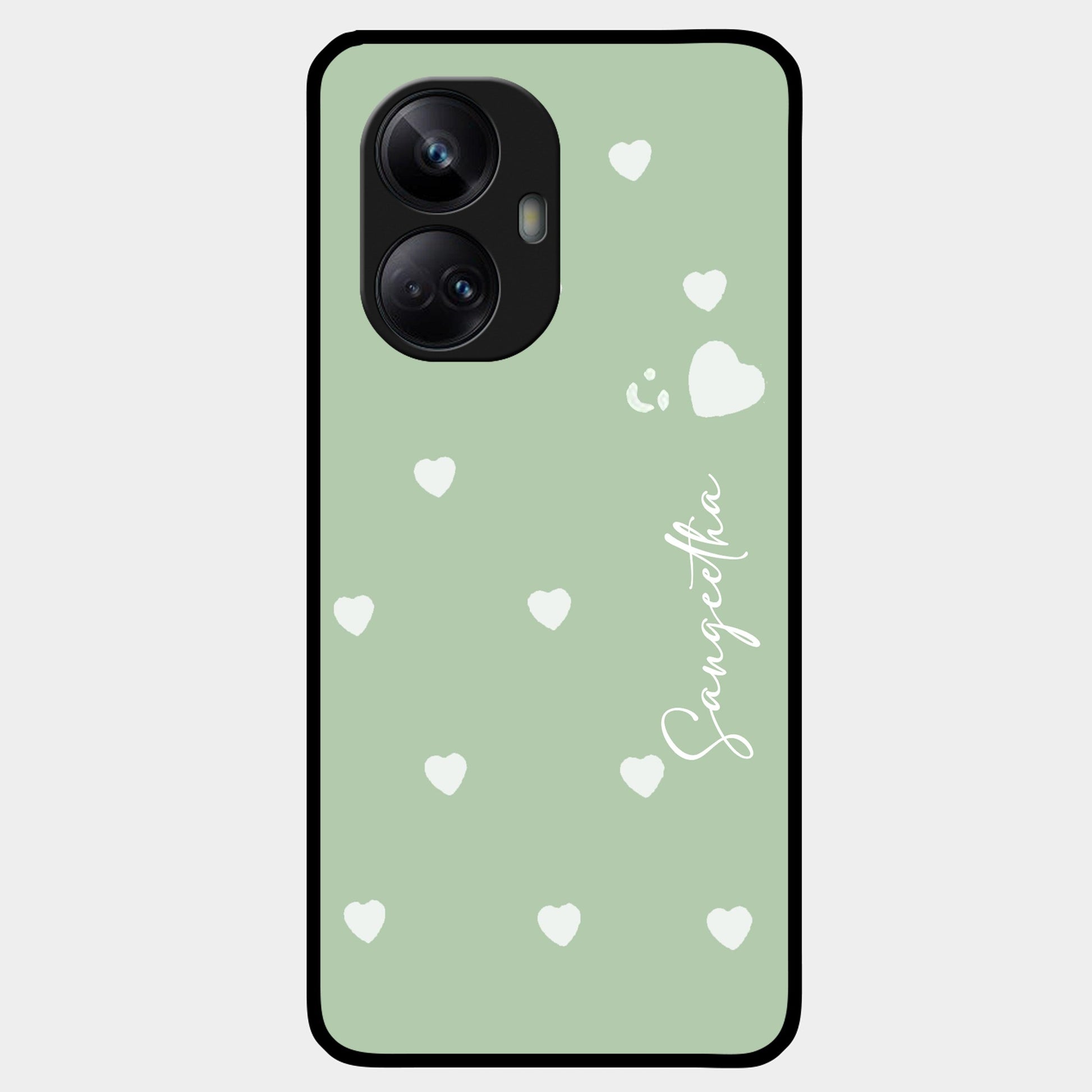 Be Loved Glossy Customized Metal Case Cover Mint Green For Realme - ShopOnCliQ