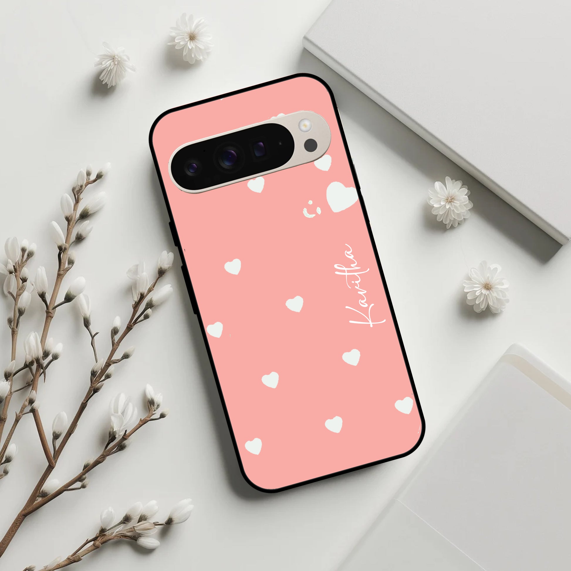 Be Loved Glossy Customised Metal Case Cover Peach For Google ShopOnCliQ