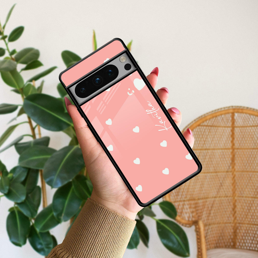 Be Loved Glossy Customised Metal Case Cover Peach For Google - ShopOnCliQ