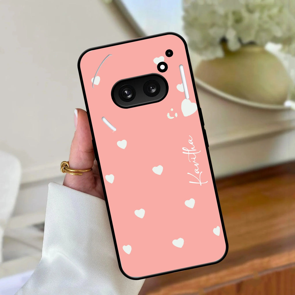 Be Loved Glossy Customised Metal Case Cover Peach For Nothing - ShopOnCliQ