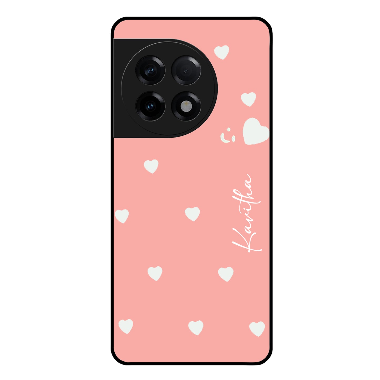 Be Loved Glossy Customised Metal Case Cover Peach For OnePlus ShopOnCliQ