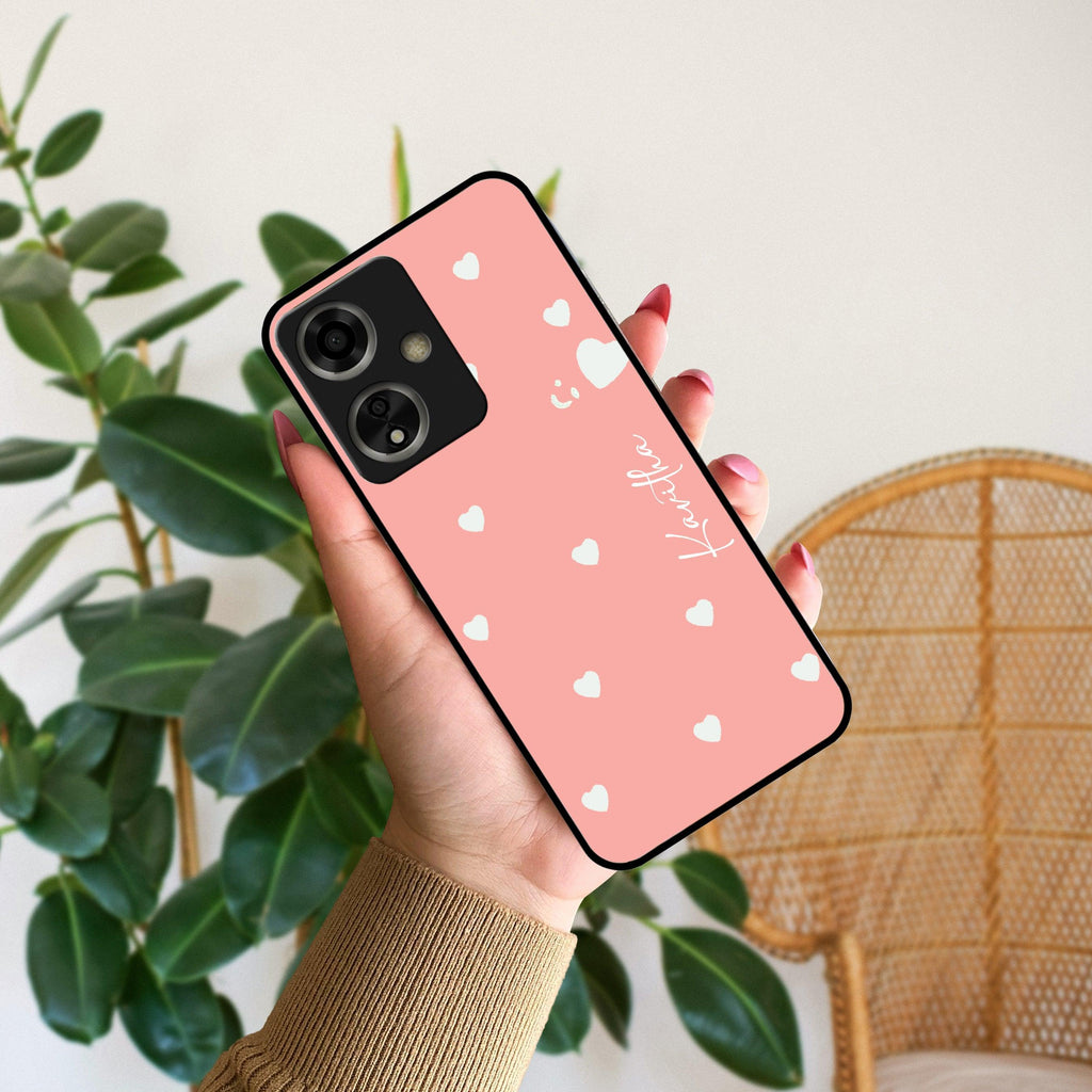 Be Loved Glossy Customized Metal Case Cover Peach For Oppo - ShopOnCliQ
