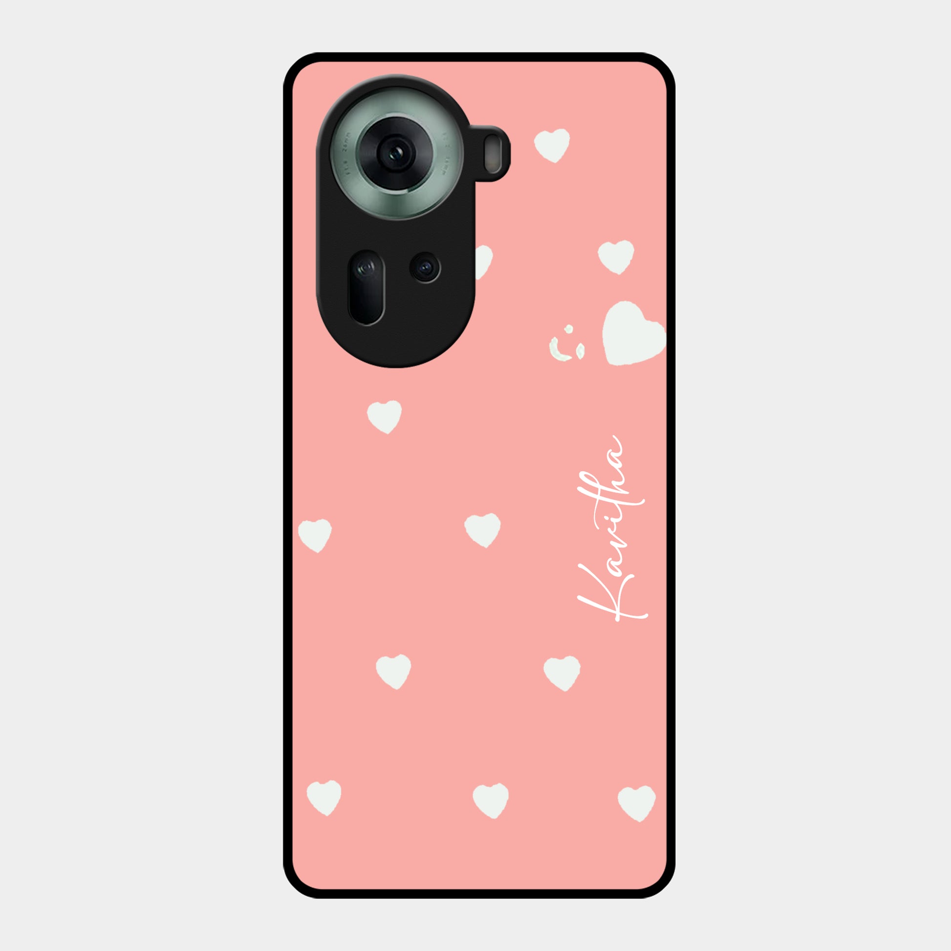 Be Loved Glossy Customised Metal Case Cover Peach For Oppo ShopOnCliQ