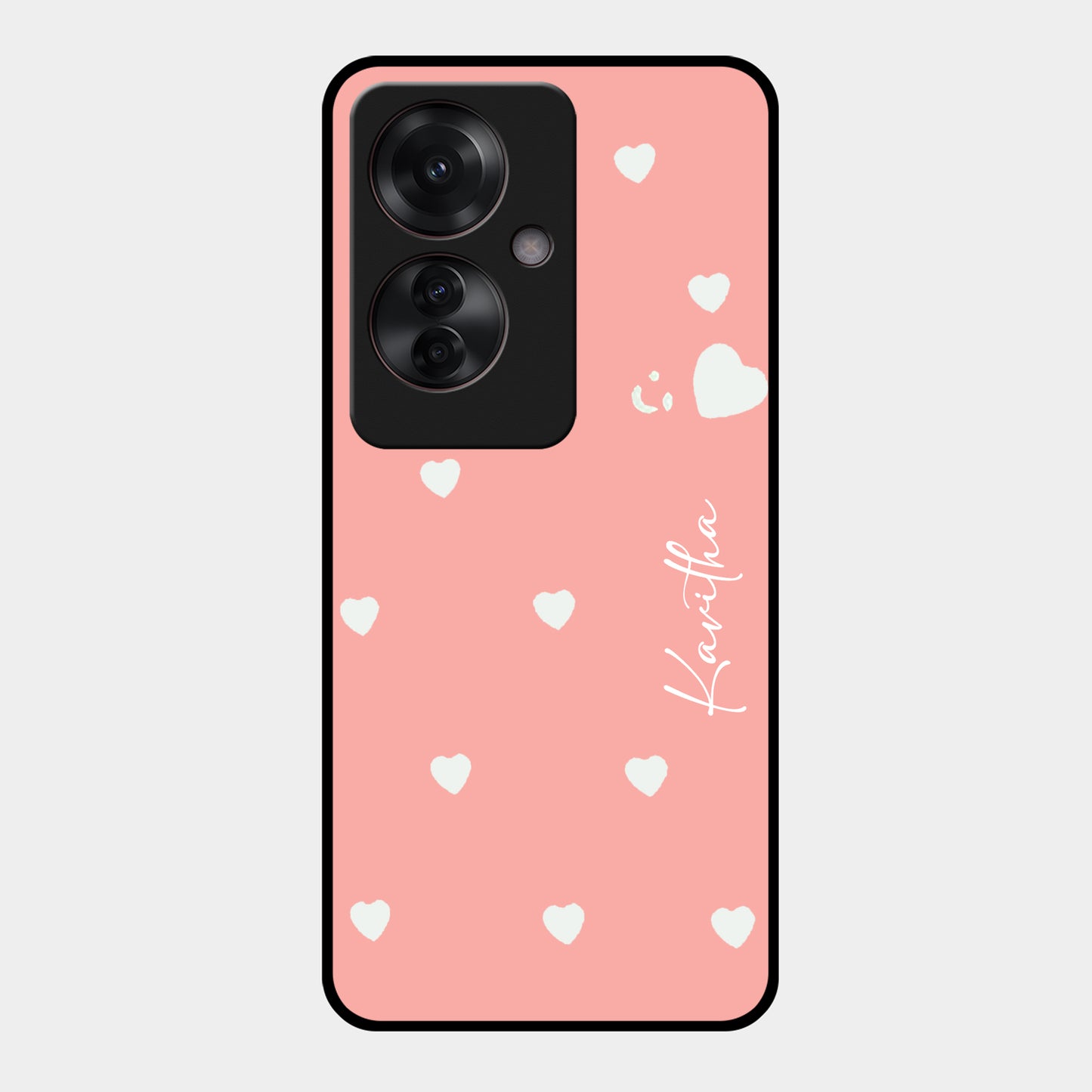 Be Loved Glossy Customised Metal Case Cover Peach For Oppo ShopOnCliQ