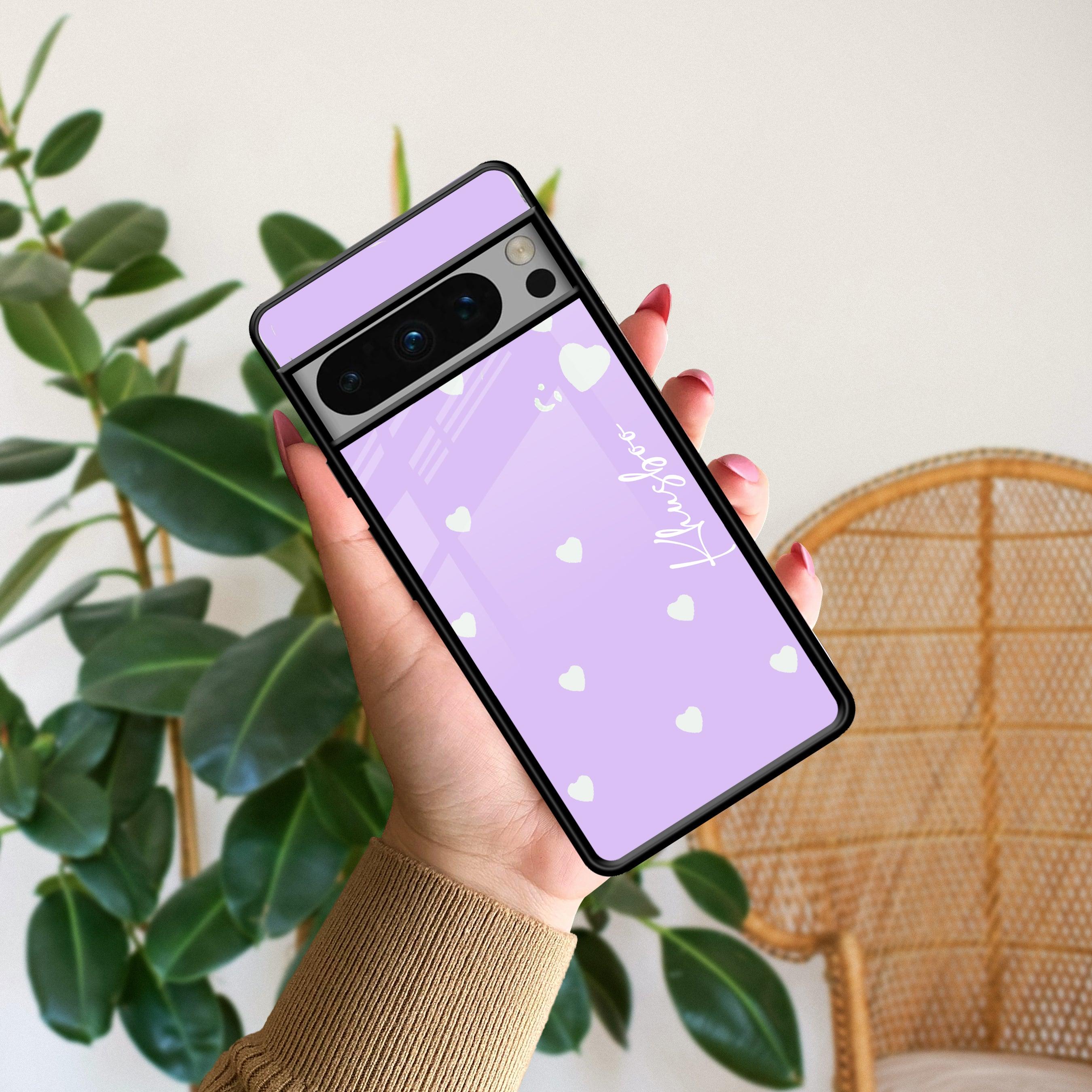 Be Loved Glossy Customised Metal Case Cover Purple For Google - ShopOnCliQ