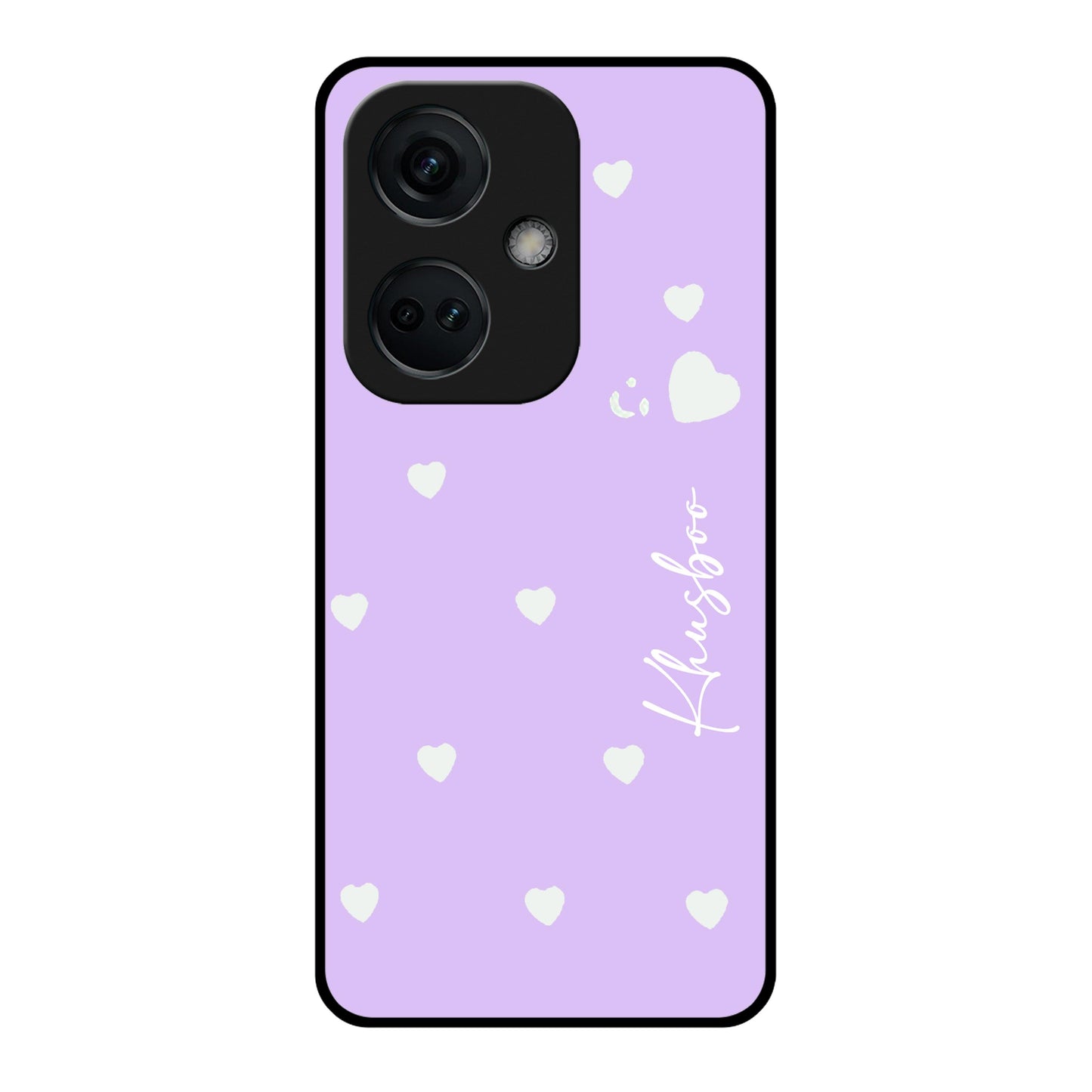 Be Loved Glossy Customized Metal Case Cover Purple For OnePlus - ShopOnCliQ