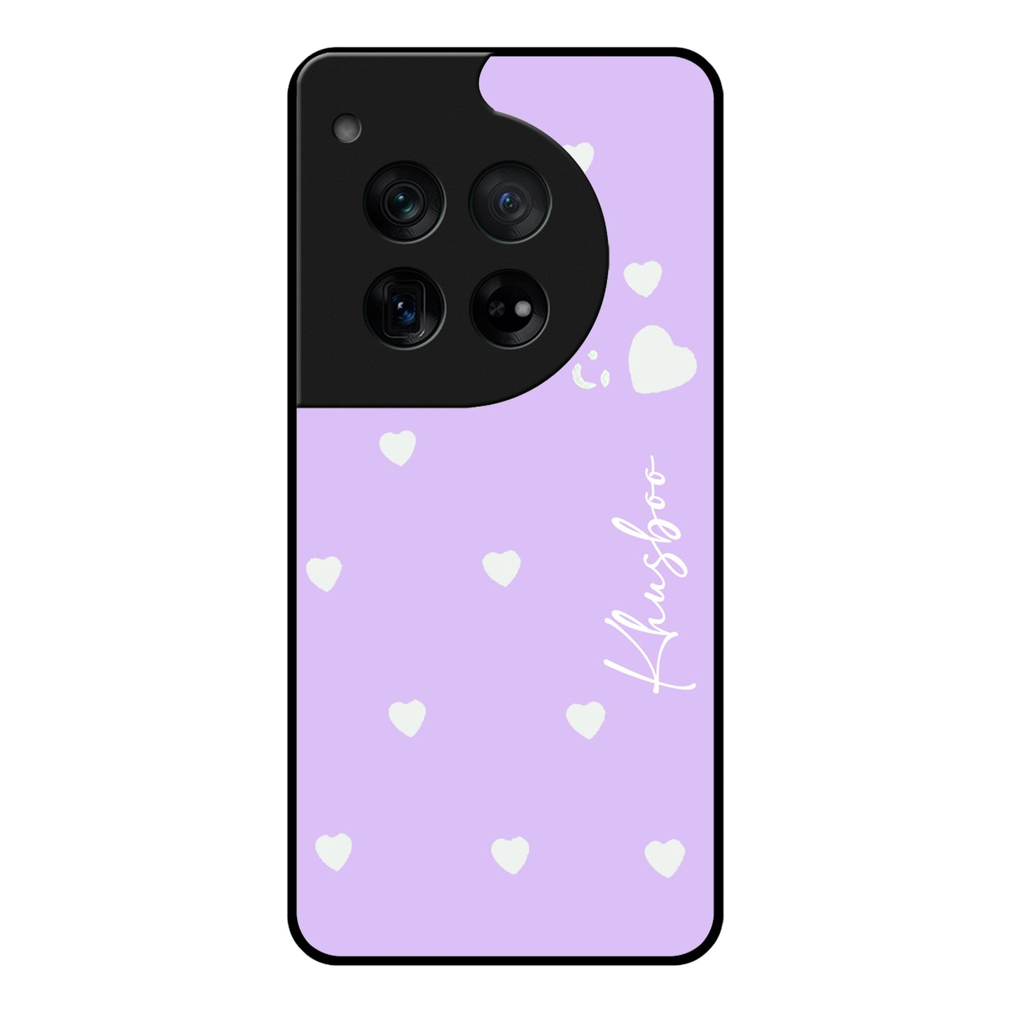 Be Loved Glossy Customized Metal Case Cover Purple For OnePlus - ShopOnCliQ