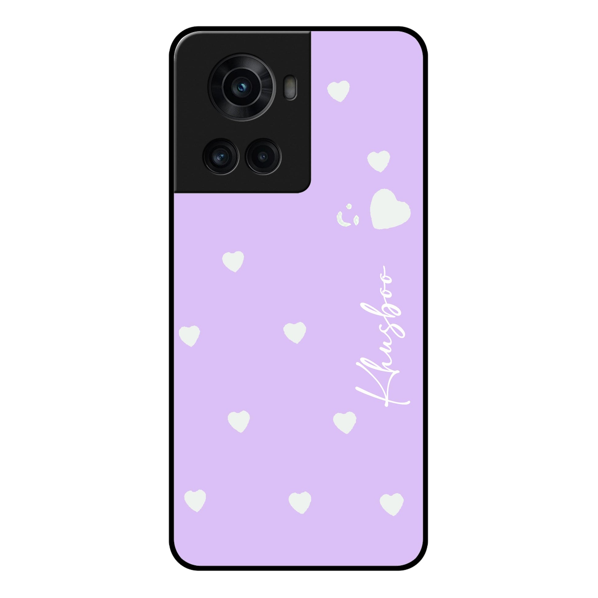 Be Loved Glossy Customized Metal Case Cover Purple For OnePlus - ShopOnCliQ