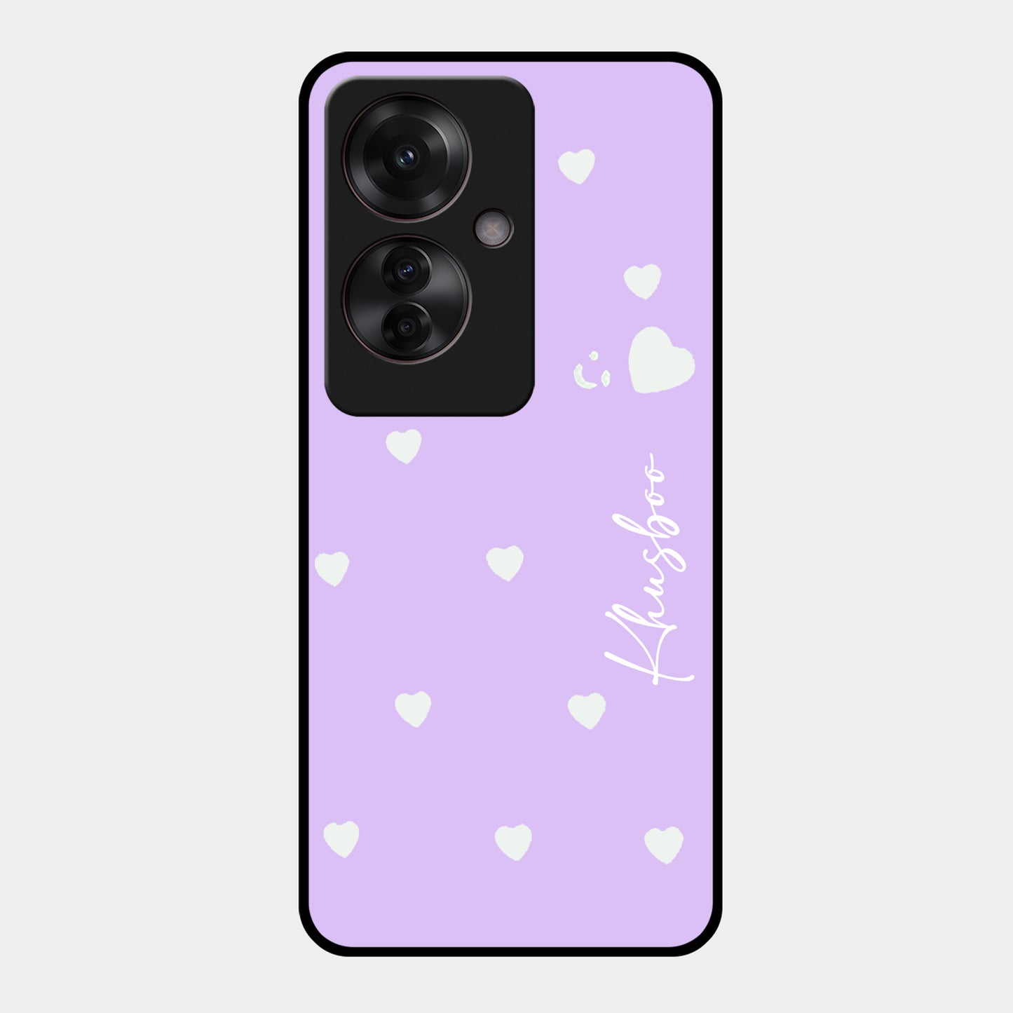 Be Loved Glossy Customized Metal Case Cover Purple For Oppo - ShopOnCliQ