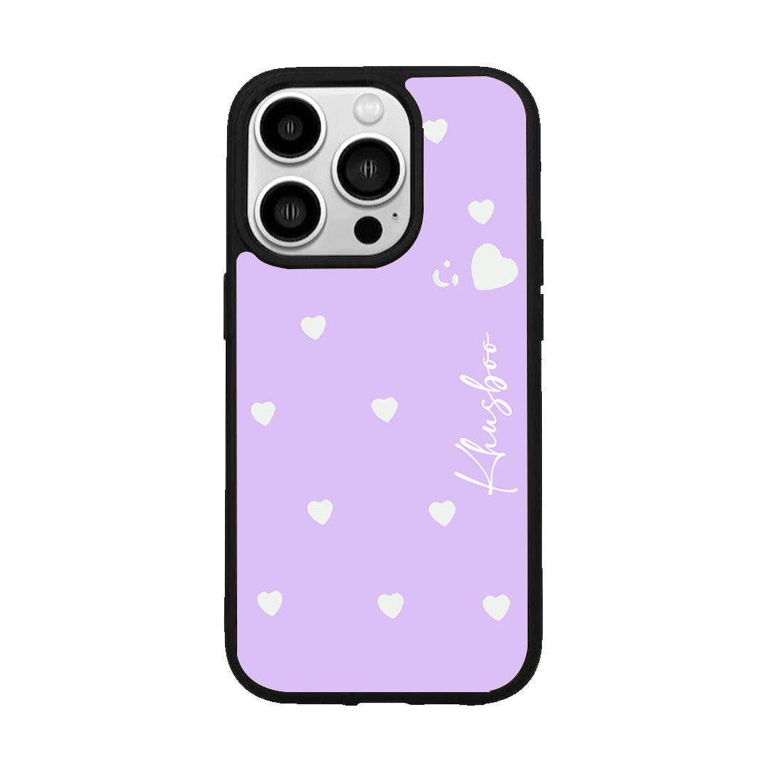 Be Loved Glossy Customised Metal Case Cover Purple For iPhone ShopOnCliQ