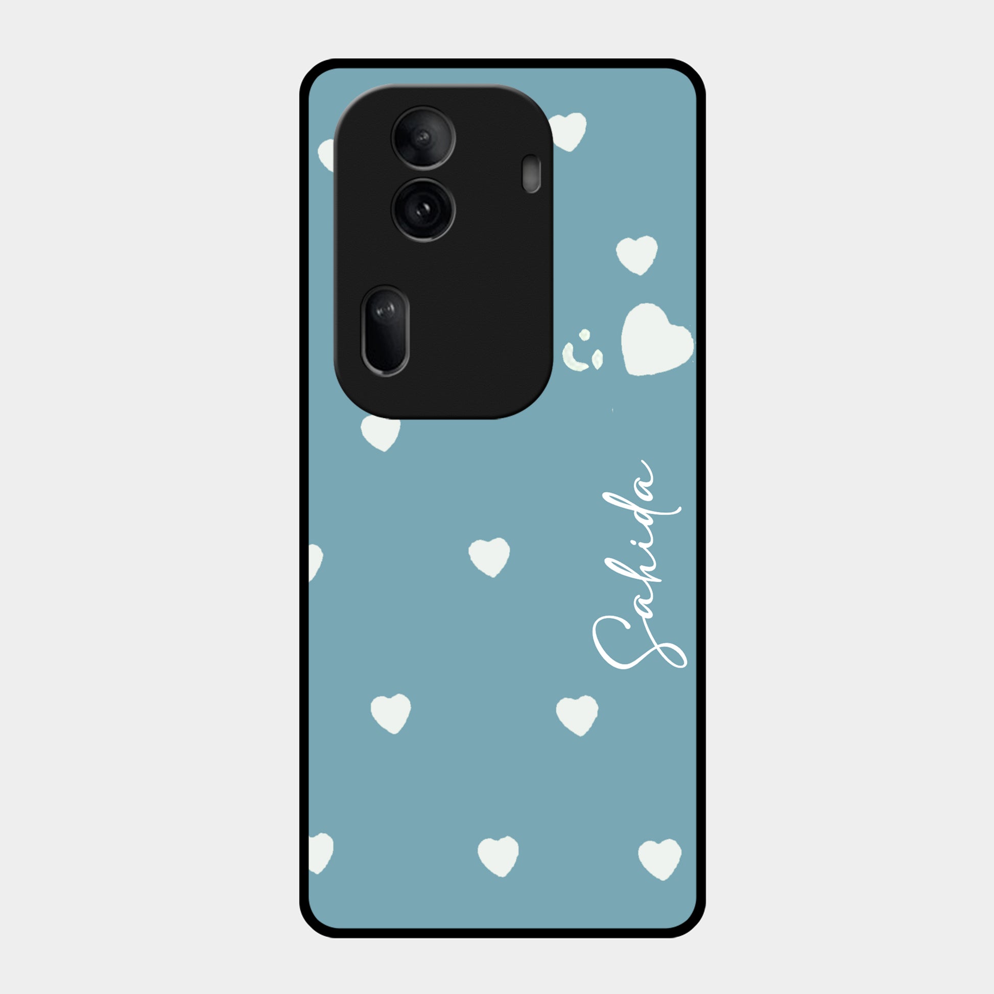 Be Loved Glossy Customised Metal Case Cover Sky Blue For Oppo ShopOnCliQ